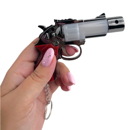 Игрушка-брелок пистолет лазер+фонарик, в ассортименте, 12 шт/уп