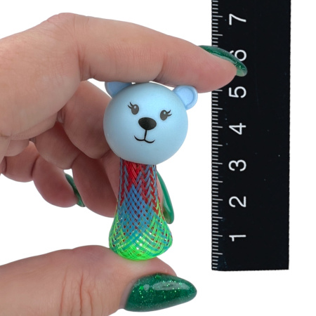 Игрушки в капсулах 45 мм Звери-стрелялка 100 шт /уп (А)