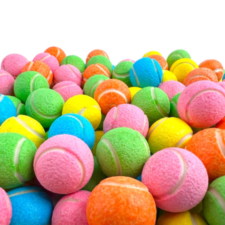 RUSGUM Теннисный мяч цветной 24 мм. 7*180 штук