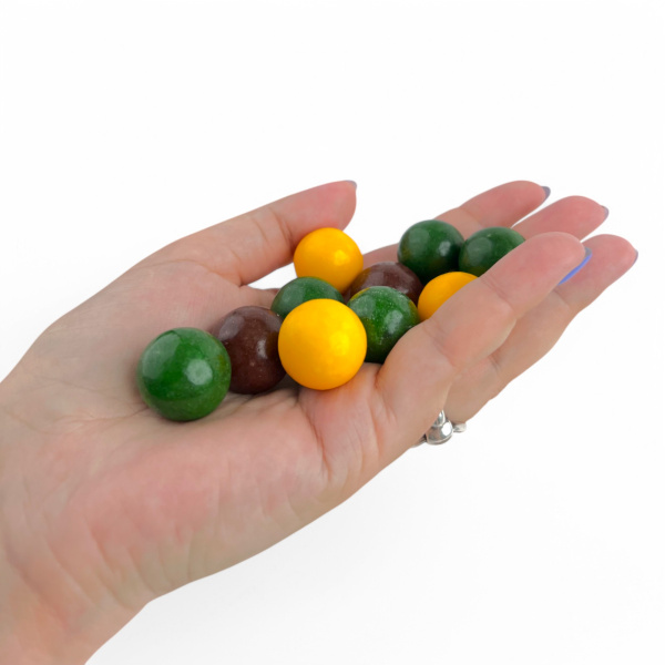 RUSGUM Шипучий ананас (с шипучим центром) 22 мм 8*200 штук