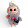Игрушка-брелок меховой Лабубу, в ассортименте, 12 шт/уп