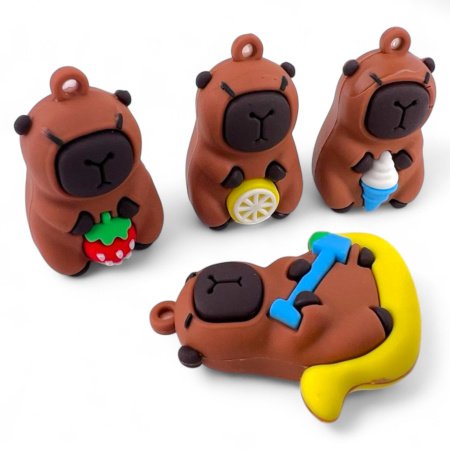 Игрушка "Фигурка КАПИБАРА МИКС", 200 шт (1 пакет=1 вид)