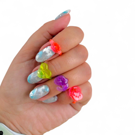 Игрушки "Колечки микс-2" mini, 1000 шт/уп