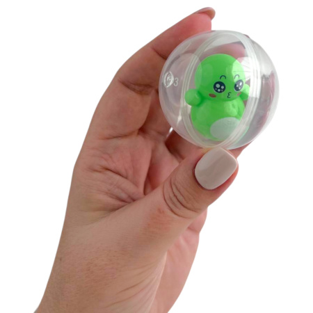 Игрушки в капсулах 48 мм Неваляшка 100 шт/уп