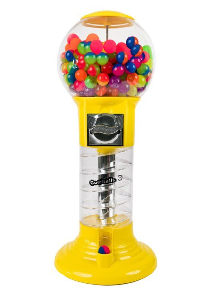 Торговый механический автомат Омега Желтый