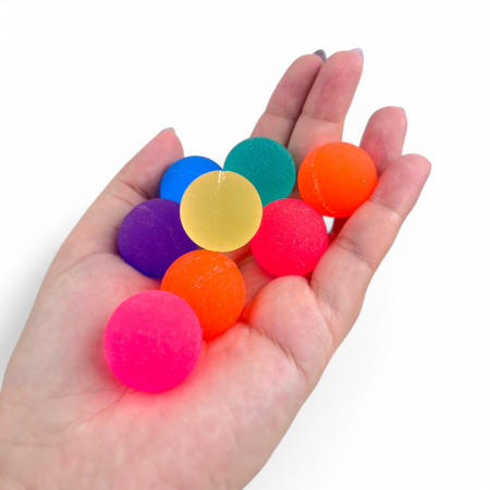 Мячи прыгуны 25 мм Неон (100 шт/уп)