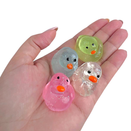 Игрушка Сквиш Уточка 100 шт 