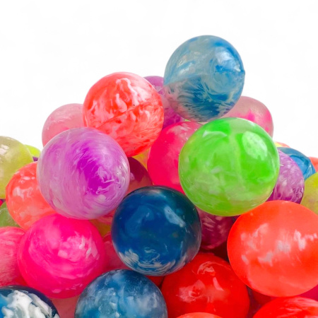 Мячи прыгуны 25 мм "Морозный жемчуг" 100 шт