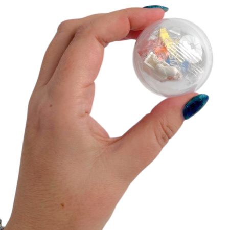 Игрушки в капсулах 48 мм Человечки-строители, 100 шт/уп