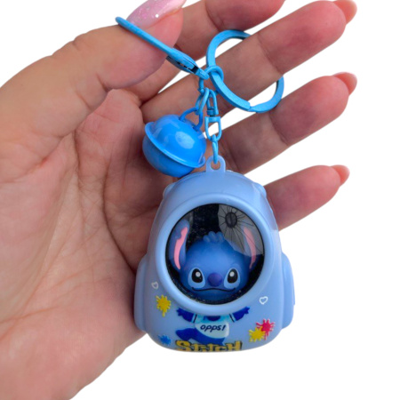 Игрушка-брелок фигурка Космонавт-фонарик, в ассортименте, 12 шт/уп