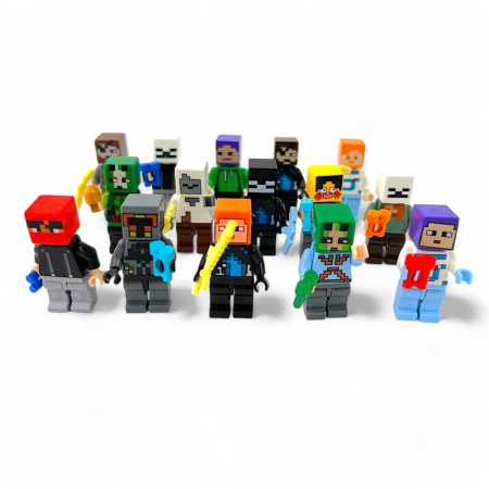 Игрушка-конструктор Человечки-воины 200шт