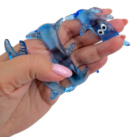 Игрушка-тянучка Насекомые/рептилии, в ассортименте, 12 шт/уп