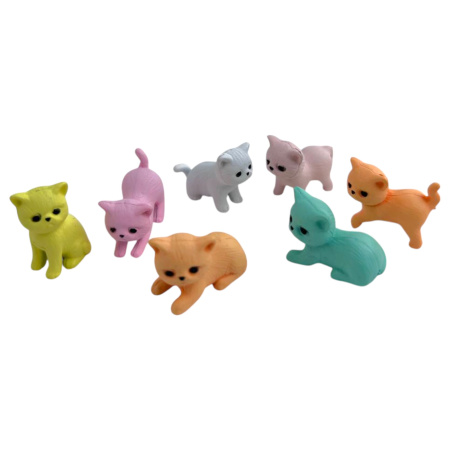 Игрушка "Разноцветные котята" 2110G (200 шт/упак)