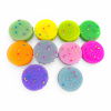 Игрушка сквиш печенье ЦВЕТНОЕ (муляж) Ø4 см 100 шт