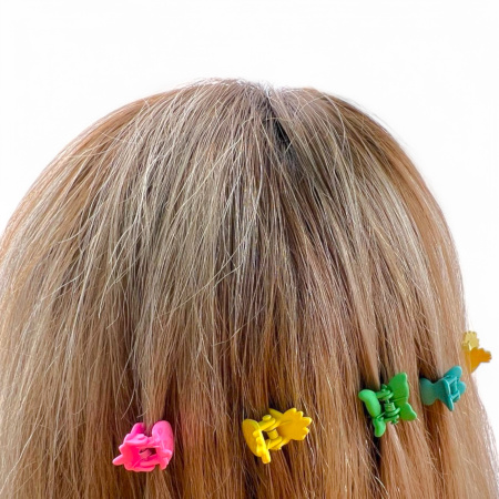 Заколки Крабики для волос Микс (1000 шт/упак)