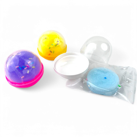 Игрушки в капсулах 45 мм Печенье 100 шт/уп