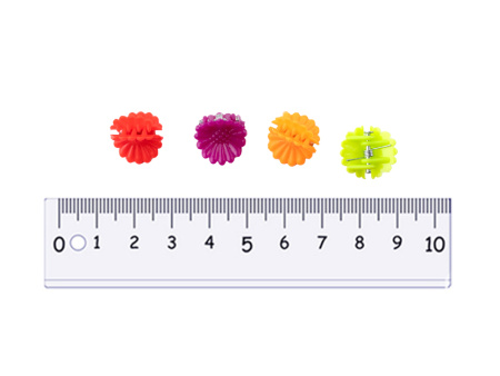 Заколки Крабики Цветочки (2000 шт/упак)