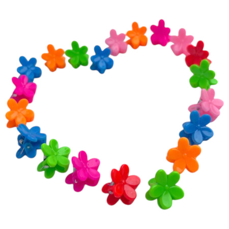 Игрушка "Крабики цветочки заколочки"-2381G (1000 шт/упак)