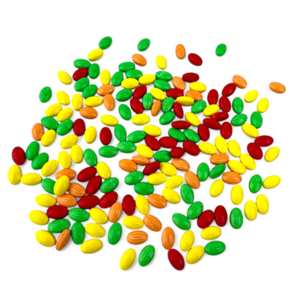 Конфеты-драже RUSGUM "Веселые арбузики" (5 кг =2*2,5 кг)