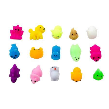 Игрушки в капсулах 34 мм Зефирки 250 шт/уп (А)