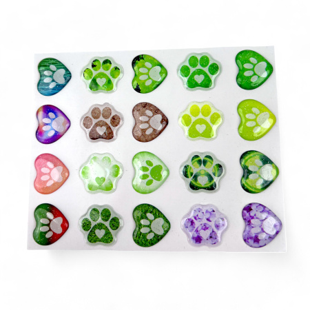 Игрушка Стикер ЛАПКИ 200 шт/уп