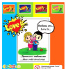 Жвачка в капсулах 34х30 мм Love is... 250 шт/уп