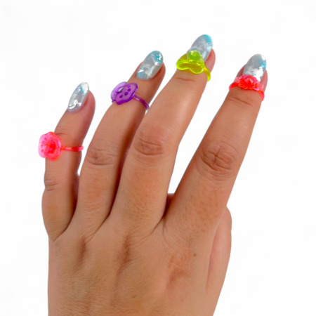 Игрушки "Колечки микс-2" mini, 1000 шт/уп