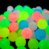 Мячи прыгуны 25 мм Фосфорный (100 шт/уп)