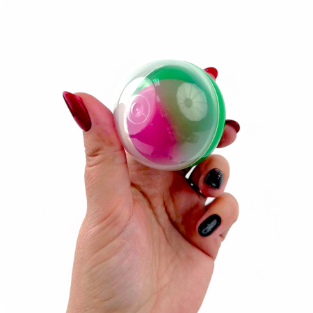 Игрушки в капсулах 53 мм Мяч-прыгун 45мм 50 шт/уп