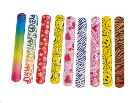 Игрушки в капсулах 45 мм Браслет хлоп микс 100 шт/уп (А)