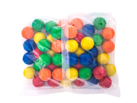 Мячи прыгуны 32 мм Конфетти 50 шт/уп