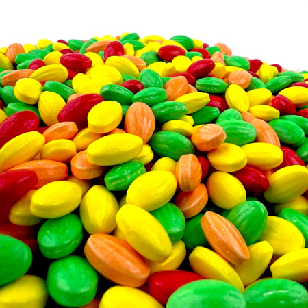 Конфеты-драже RUSGUM "Веселые арбузики" (5 кг =2*2,5 кг)