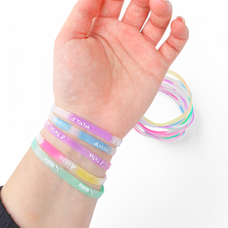 Браслет тонкий (микс) 500 шт