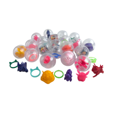 Игрушки в капсулах 34х30 мм Супермикс ПРОЗРАЧНАЯ КАПСУЛА 250 шт/уп