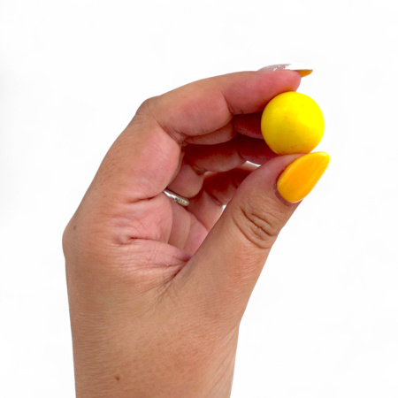 RUSGUM Бананас (с шипучим центром) 22 мм. 8*200 штук