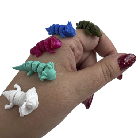 Игрушки в капсулах 28 мм Флекси РЕПТИЛИИ МИКС (мультицвет) 250 шт/уп