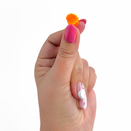 Заколки Крабики Цветочки (2000 шт/упак)