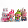 Игрушка-сквиш Лабубу, в сетке, подвес, в ассортименте, 12 шт/уп