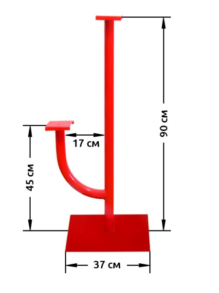 Стойка разный уровень на два торговых автомата (V) №2