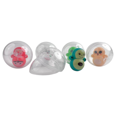 Игрушки в капсулах 48 мм Неваляшка 100 шт/уп