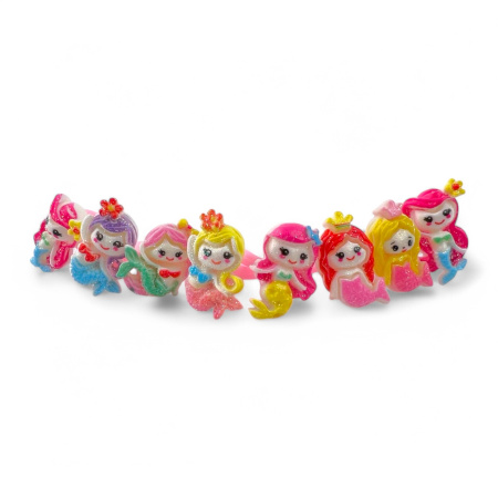 Кольцо Принцессы-русалки, 100 шт/упак