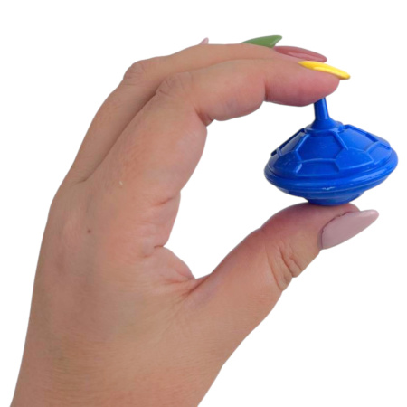 Игрушка Волчок цветной 100 шт/уп