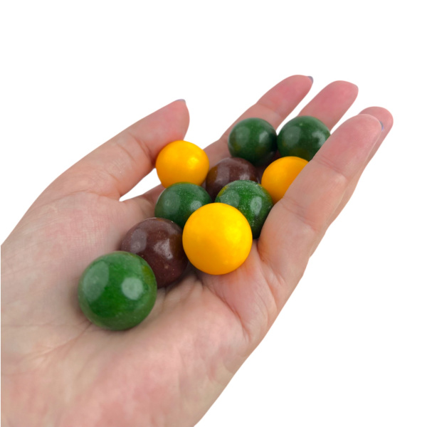 RUSGUM Шипучий ананас (с шипучим центром) 22 мм 8*200 штук