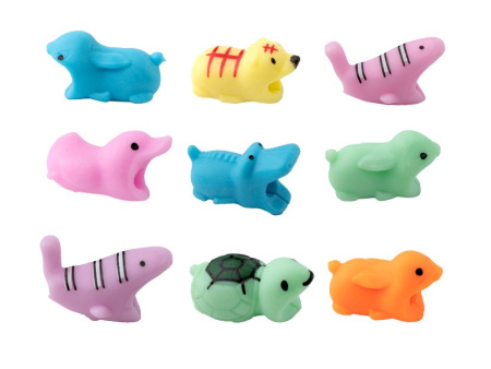 Игрушка Насадка на провод Зверьки 400 шт.