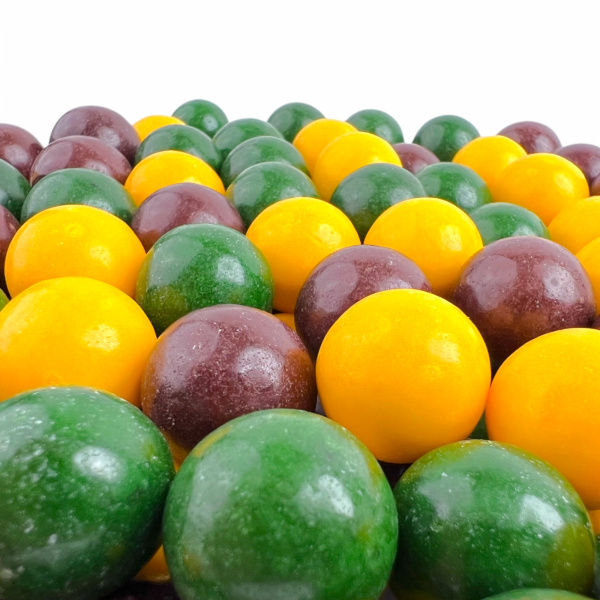 RUSGUM Шипучий ананас (с шипучим центром) 22 мм 8*200 штук