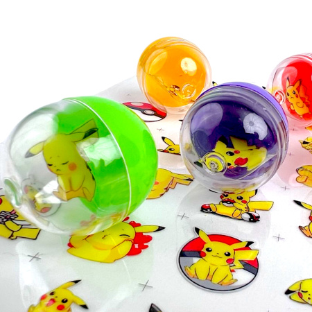 Игрушки в капсулах 34х30 мм Наклейки ПОКЕМОН 250 шт/уп