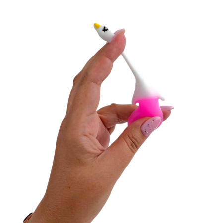 Игрушка сквиш-тянучка Гуси-лебеди 100 шт/уп