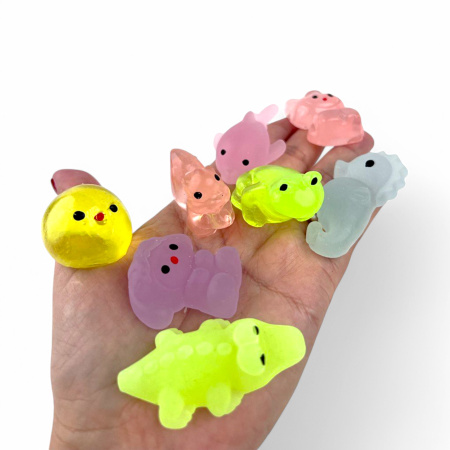 Игрушка Сквиш Зефирка 100 шт