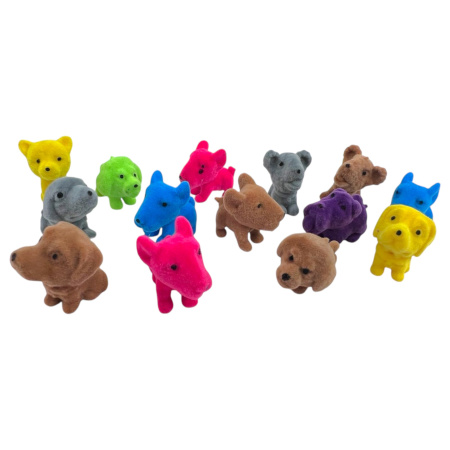 Игрушка Собачки велюр 500 шт