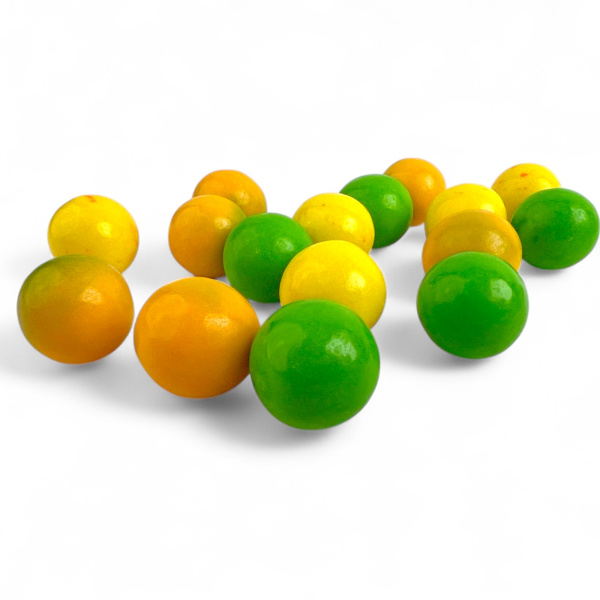 RUSGUM Бананас (с шипучим центром) 22 мм. 8*200 штук